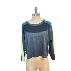 Free People Movement GO FOR THE GOAL LONG SLEEVE TOP XS NWT